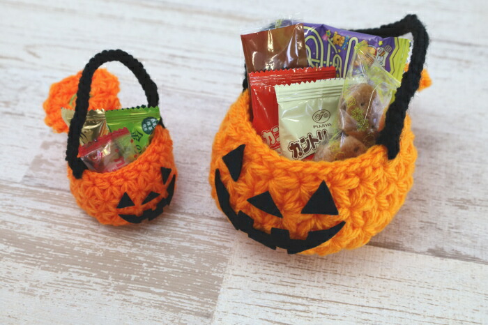 楽天市場】ハロウィン キット ピッコロで編む ハロウィンかぼちゃミニ