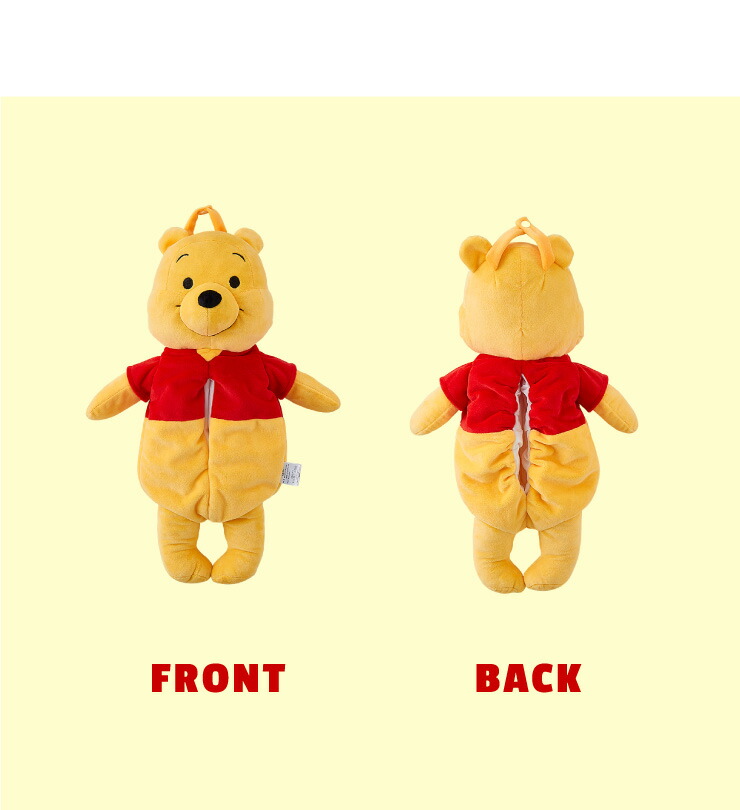 楽天市場】Disney ディズニー 壁掛け プーさん ぬいぐるみティッシュ