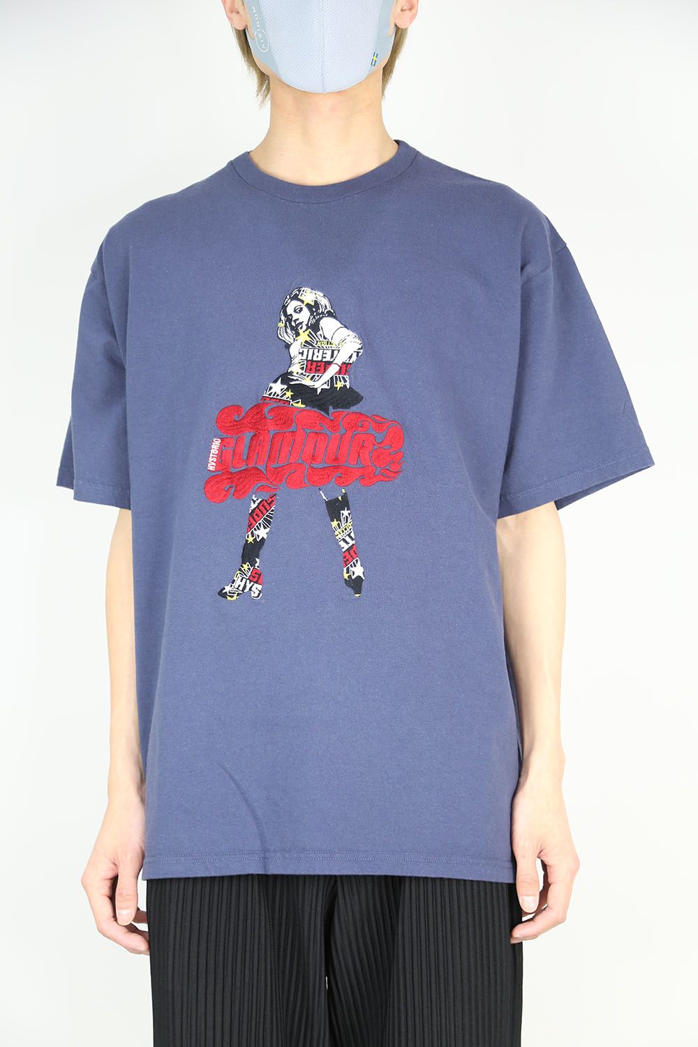 HYSTERIC GLAMOUR - VIXEN GIRL刺繍 Tシャツ / ブラック | Tempt