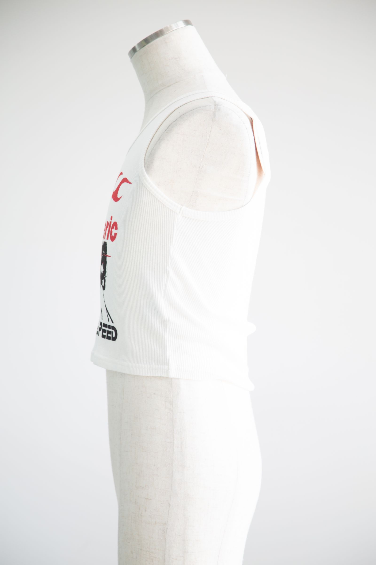 HYSTERIC GLAMOUR - HYSTERIC FLAME ON タンクトップ / ホワイト | Tempt