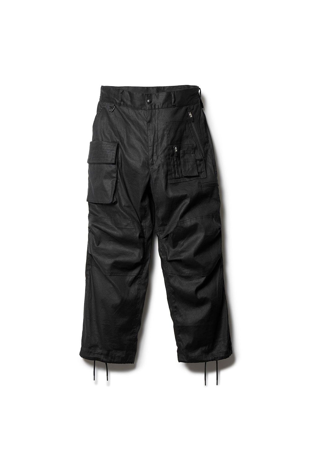 RIPVANWINKLE - BUSH PARACHUTE PANTS / ブラック | Tempt