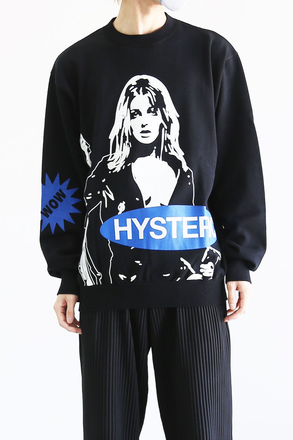 HYSTERIC GLAMOUR - BLACK LEATHER WOMAN プルオーバー / ブラック | Tempt