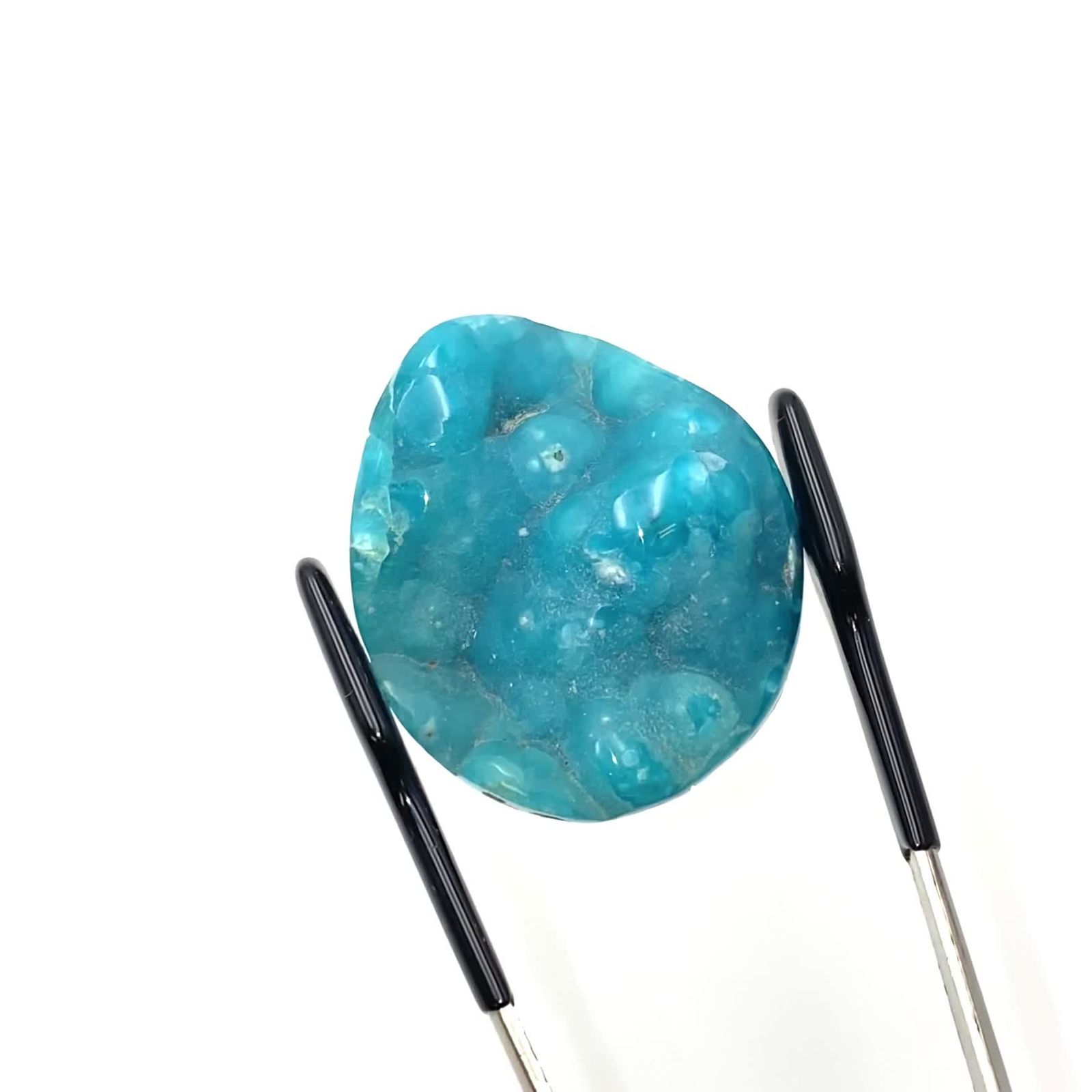 ヘミモルファイト 原石 中国産 59.67ct / 29.9x25.5mm前後 [240226239