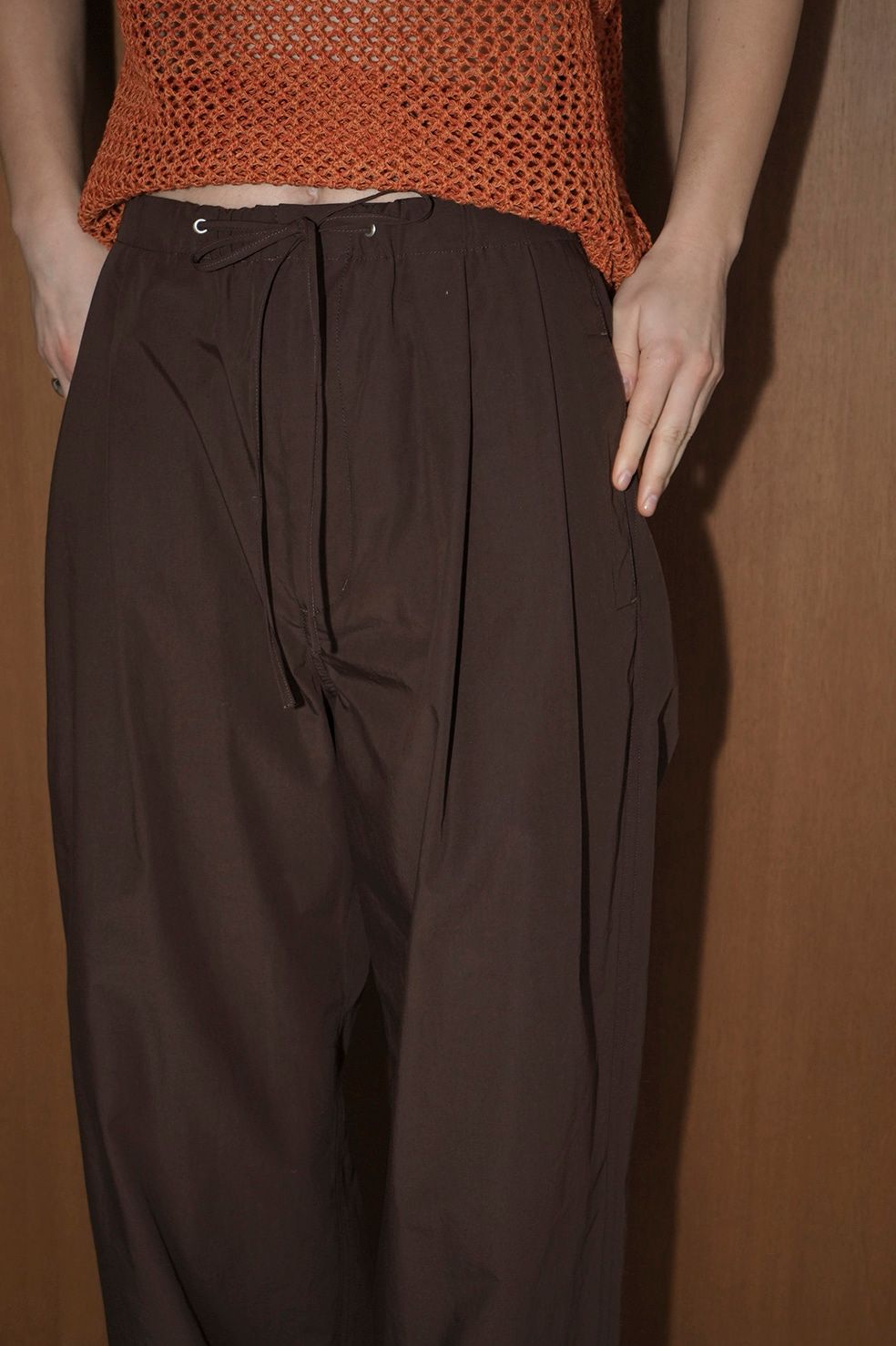 CLANE - コットン パラシュート パンツ - COTTON PARACHUTE PANTS