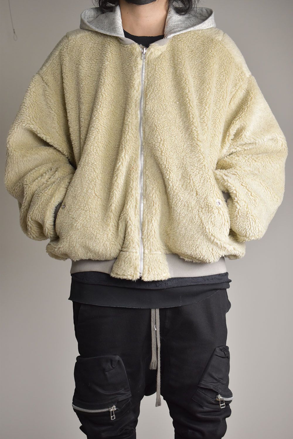 A.F ARTEFACT - Teddy Fleece MA-1 Hoodie