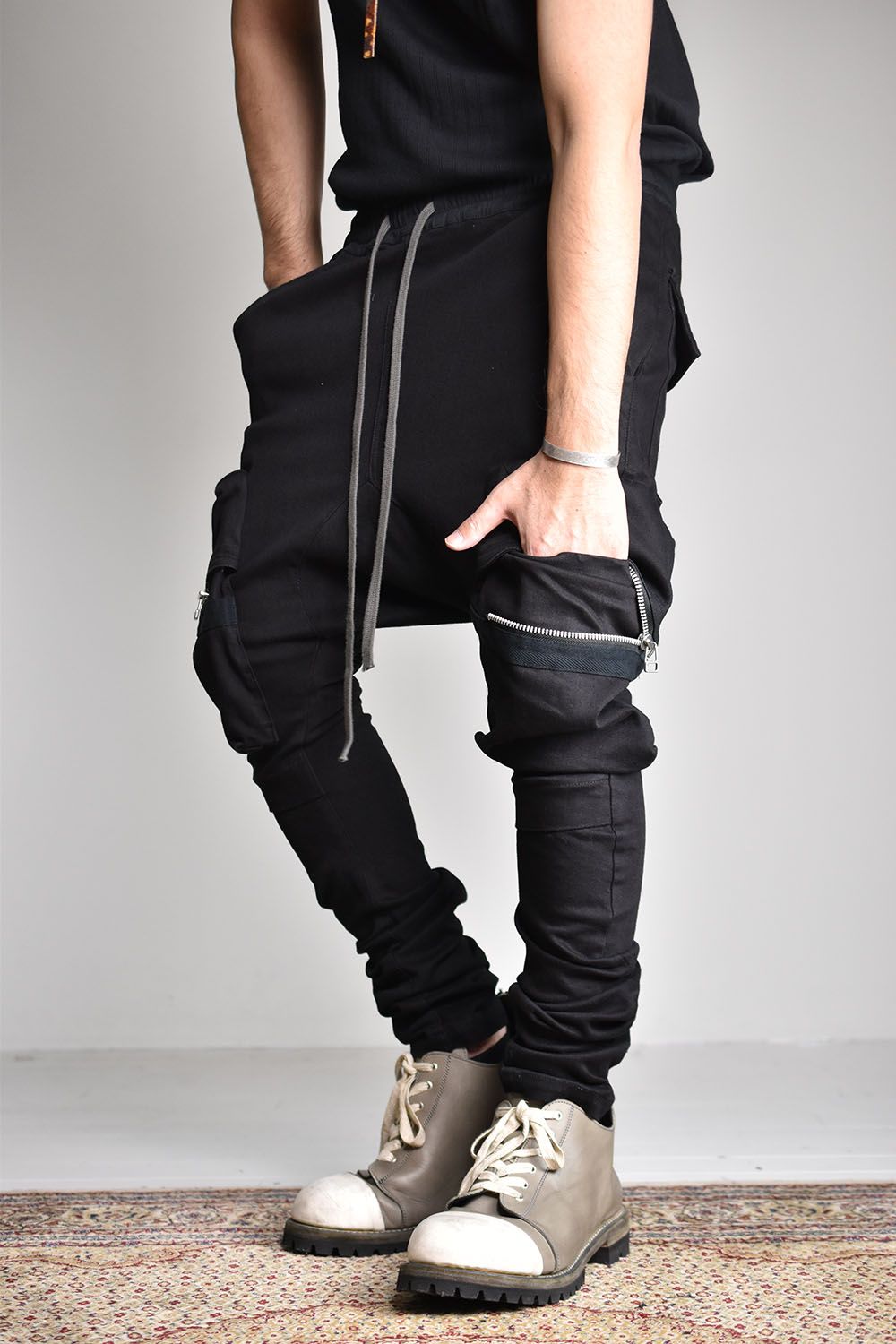 A.F ARTEFACT - Pocket Sarouel Skinny Denim