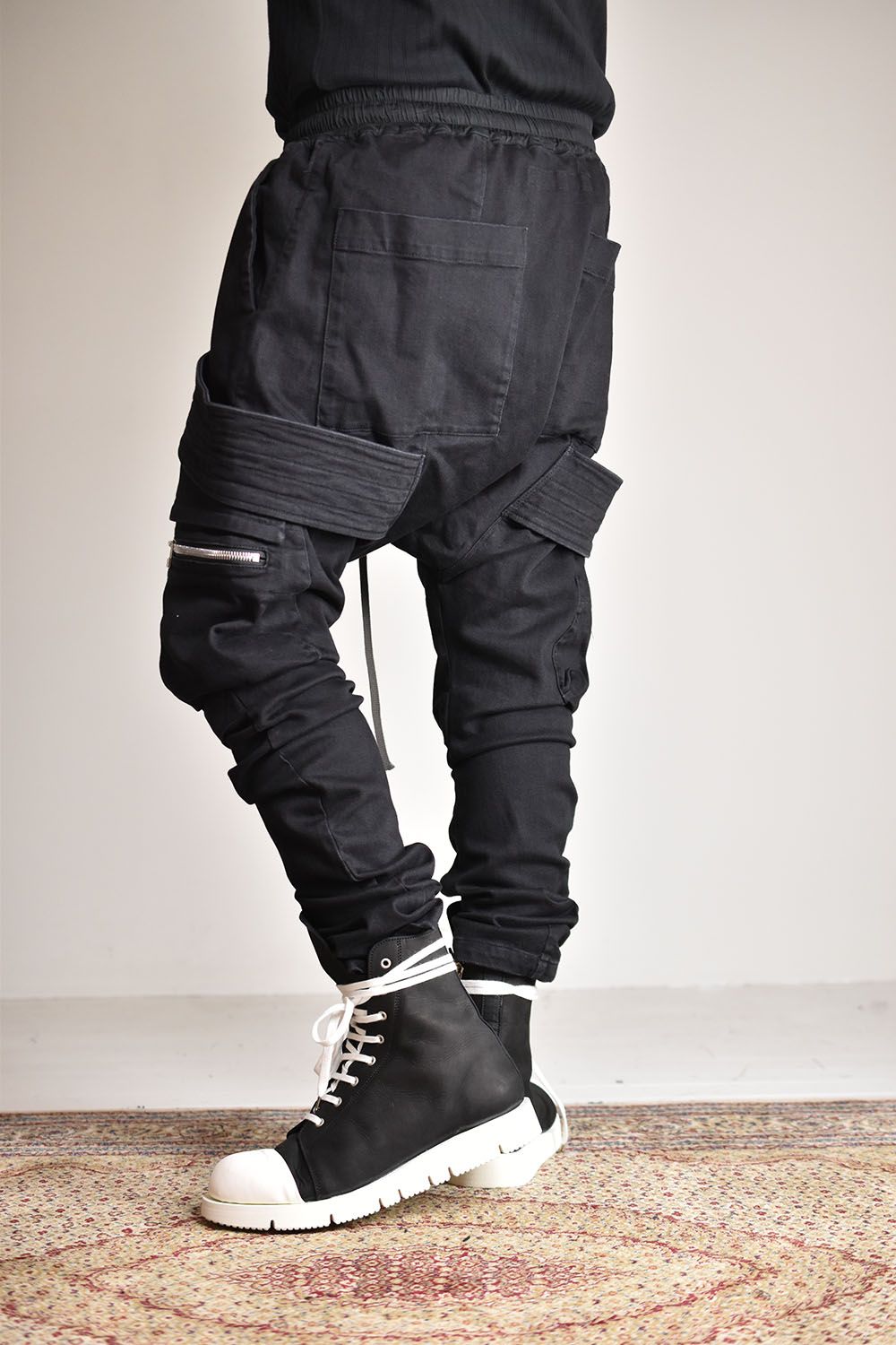 A.F ARTEFACT - Denim Cargo Sarouel Skinny