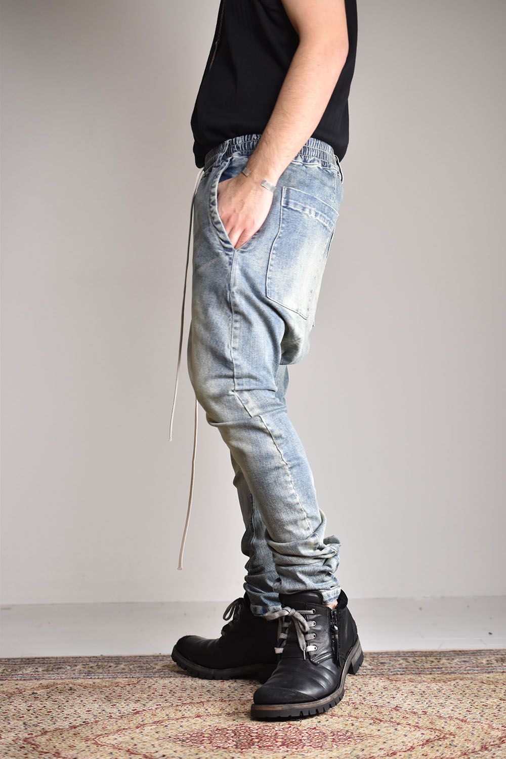 A.F ARTEFACT - Denim Sarouel Skinny