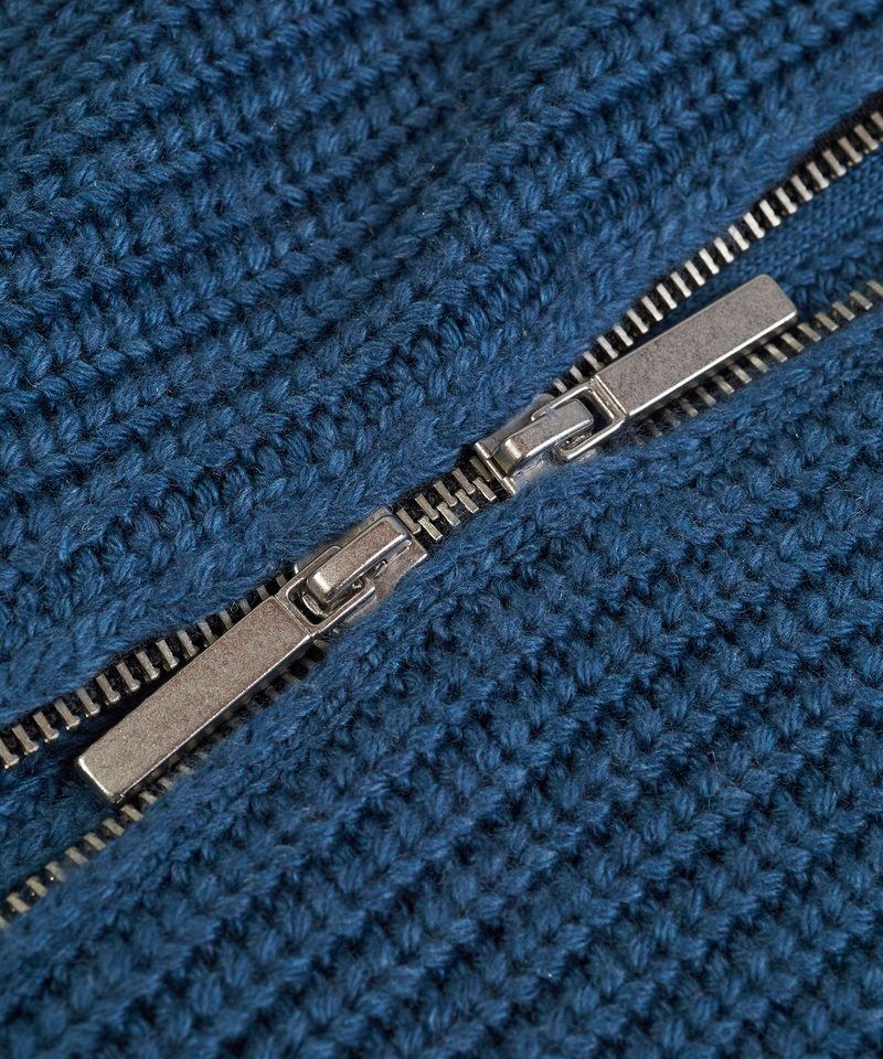 NO ID. - アシンメトリーZIPニットタートルネックCD【NO ID.】 | BRYAN