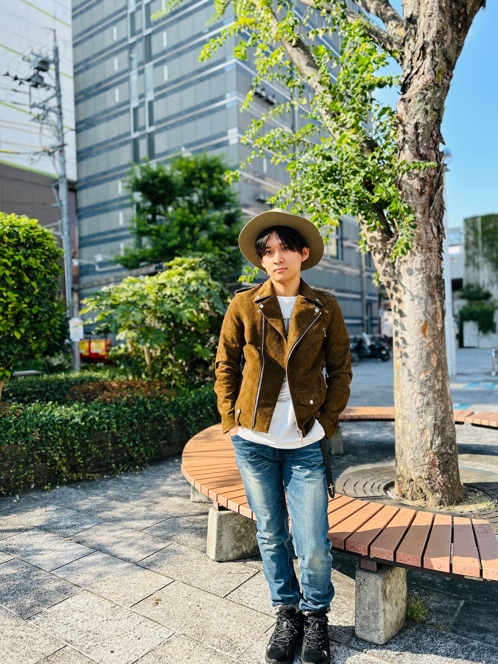 STRUM - Suede Horse hide Double Riders JOEY / ホーススエード