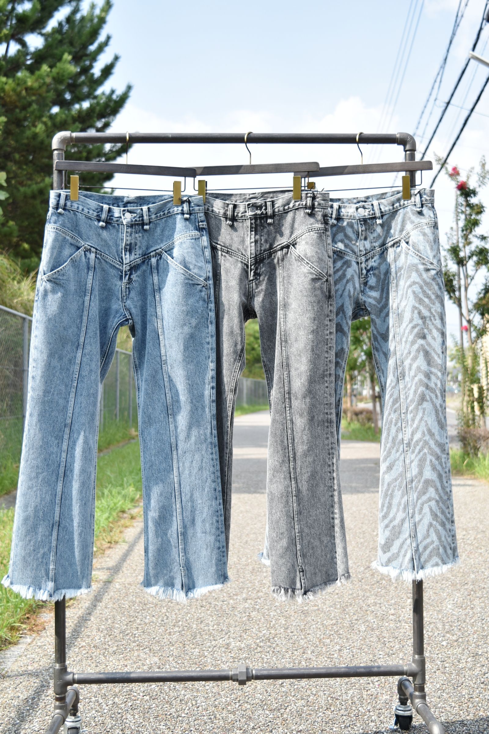 IROQUOIS】 FLARE DENIM PT | chord online store