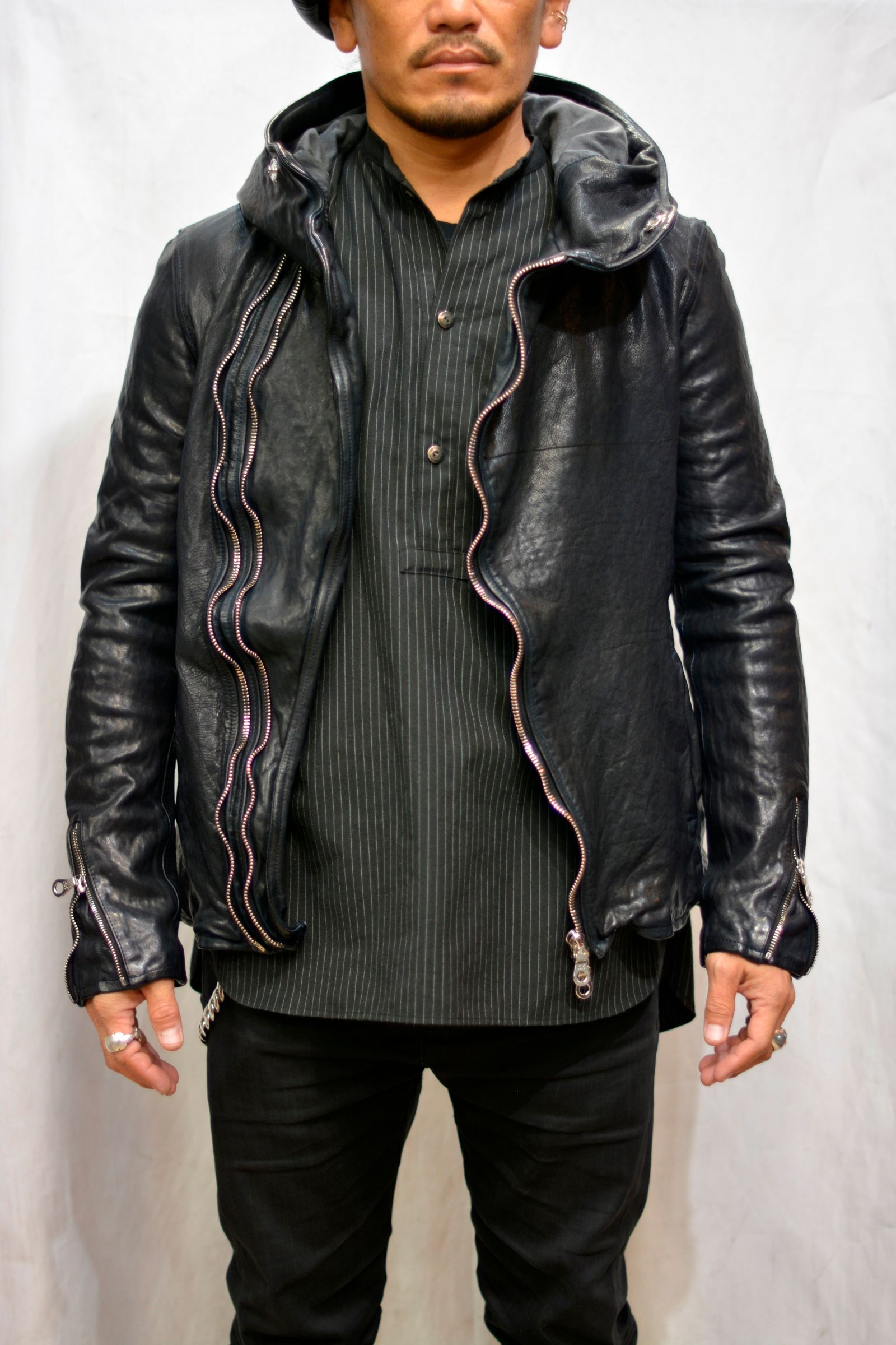 ISAMU KATAYAMA BACKLASH - イタリアンダブルショルダー製品染め