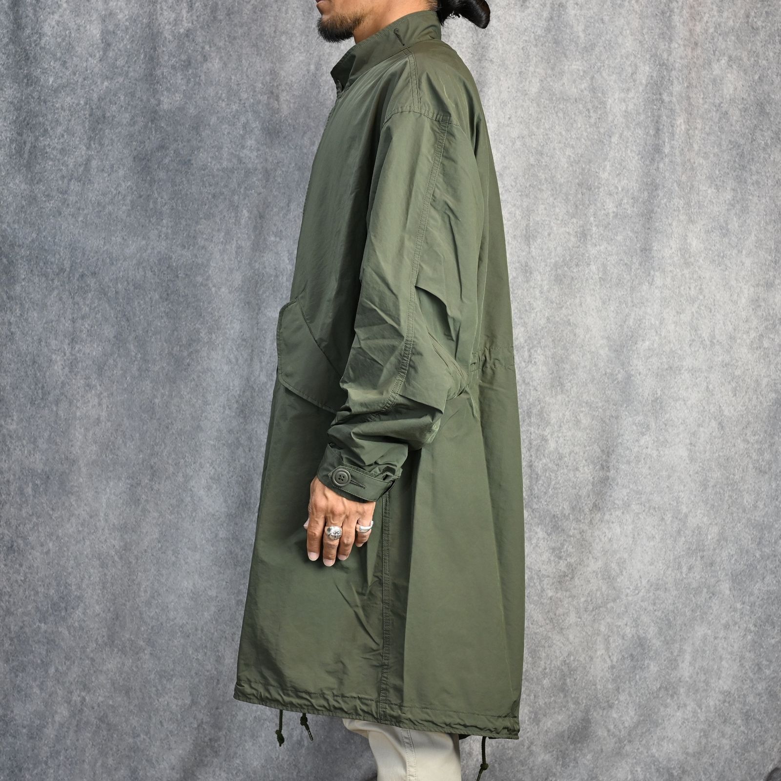Porter Classic - WEATHER MILITARY COAT (OLIVE) | ミリタリーコート
