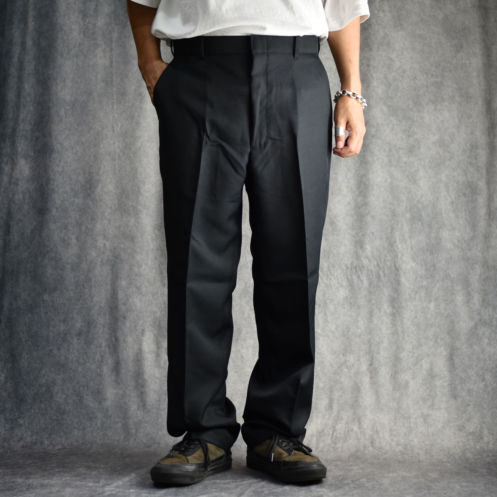 CALEE - VINTAGE REPRODUCT ACTION SLACKS (BROWN) / ヴィンテージ リ