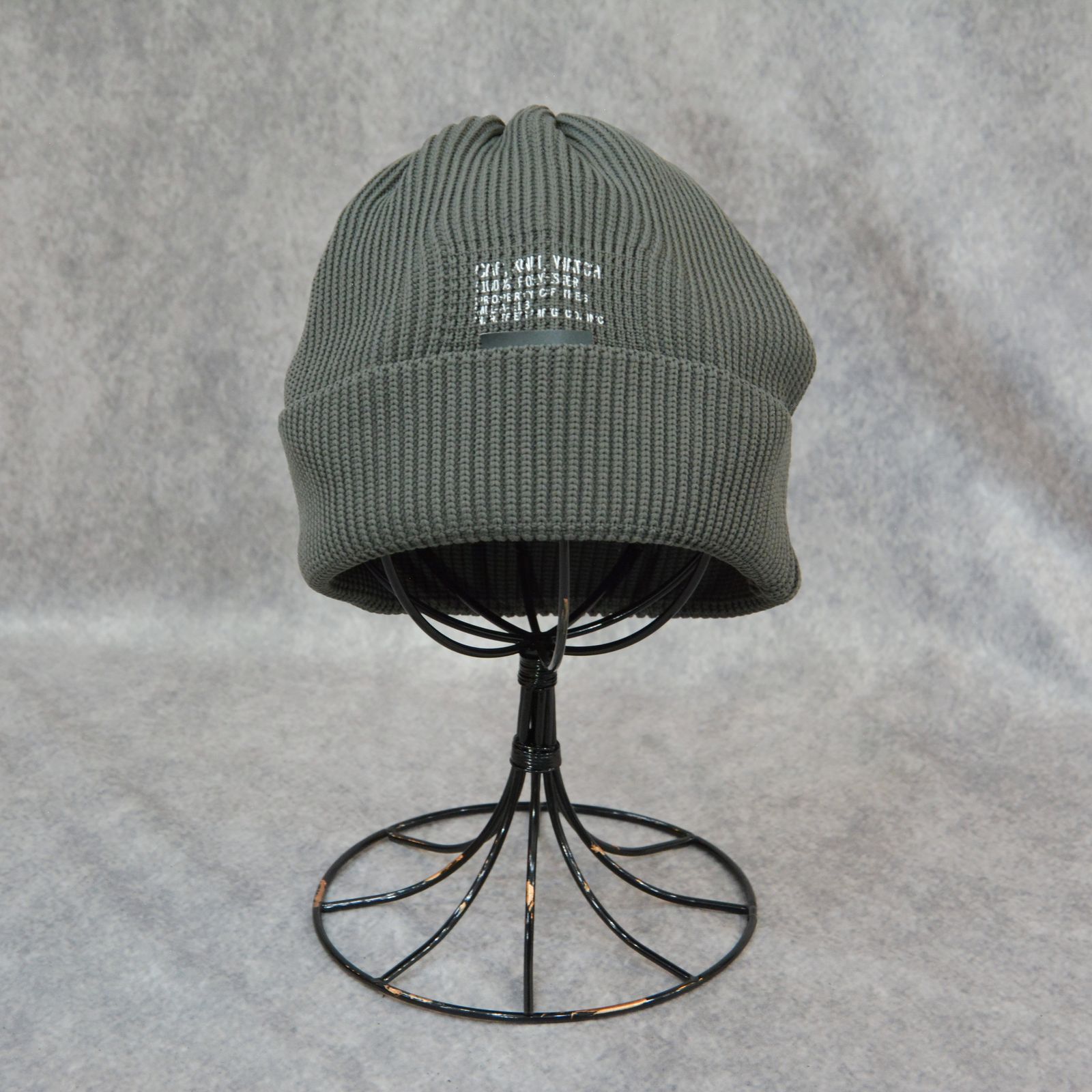 N.HOOLYWOOD - EXCHANGE WATCH CAP (CHARCOAL) - ワッチ ニット