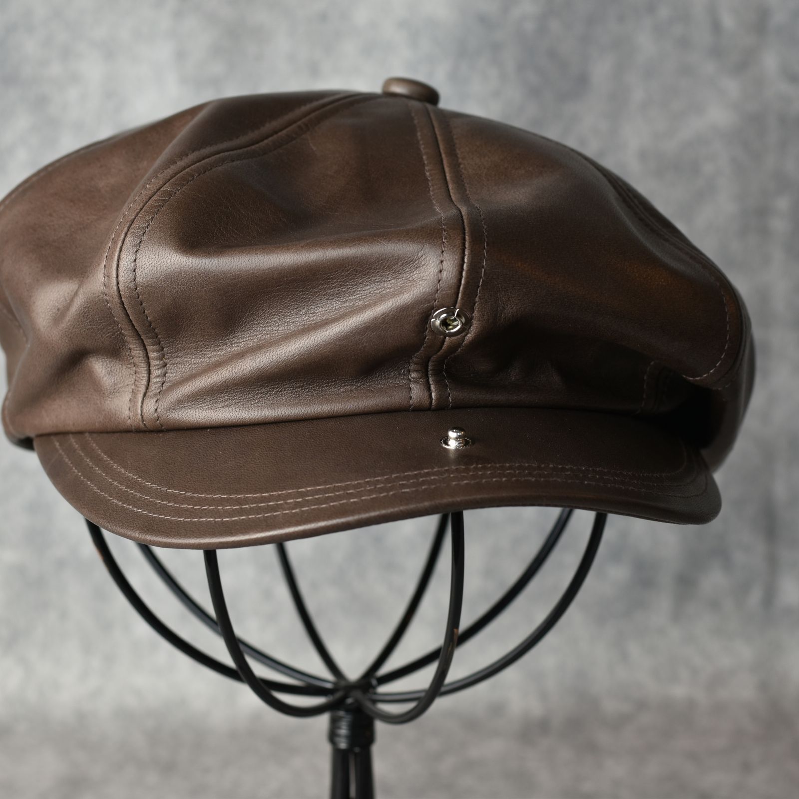SOLARIS&CO. - Horsehide Casquette 