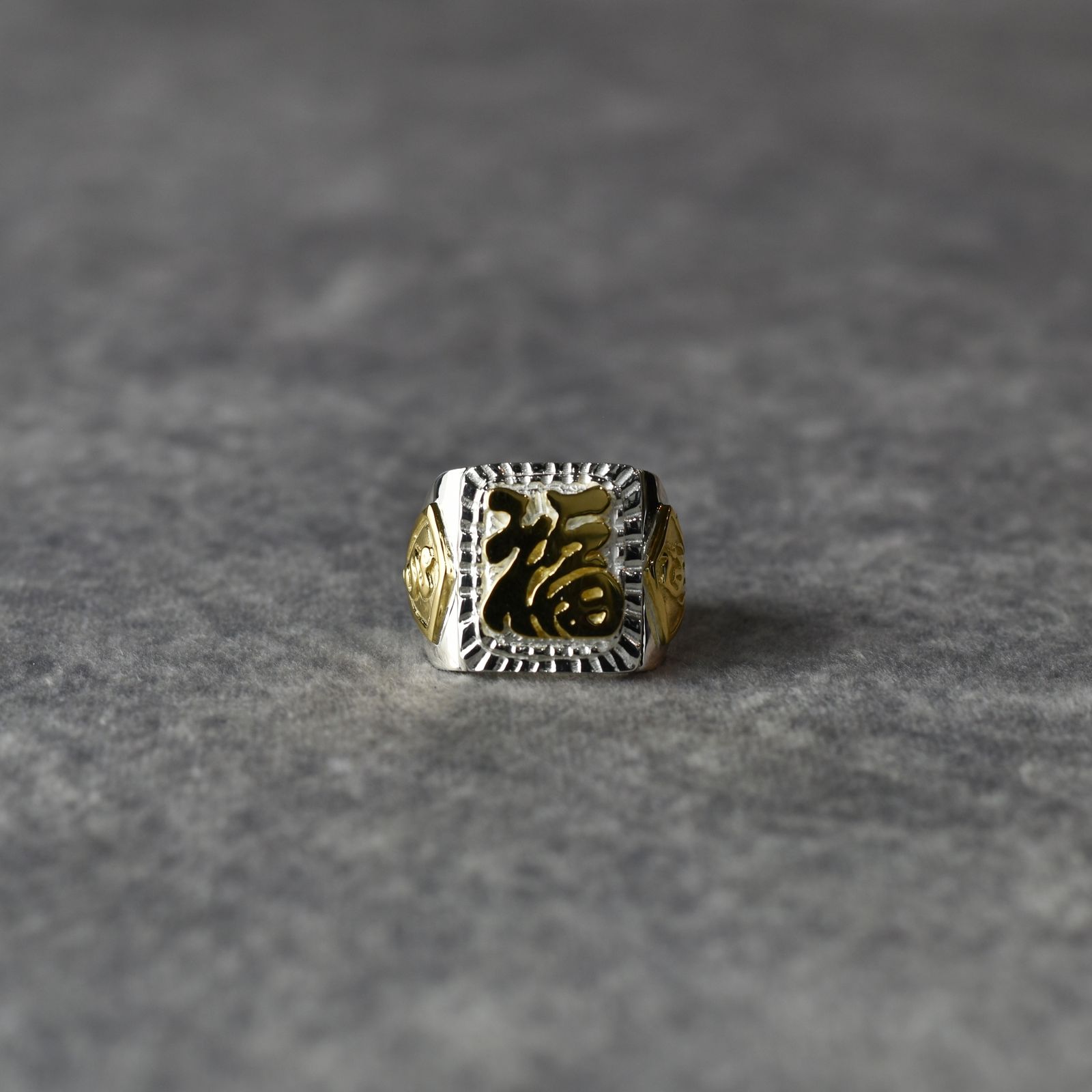 CALEE - MEXICAN TASTE JAPANESE FUKU RING (SILVER) / メキシカン 福