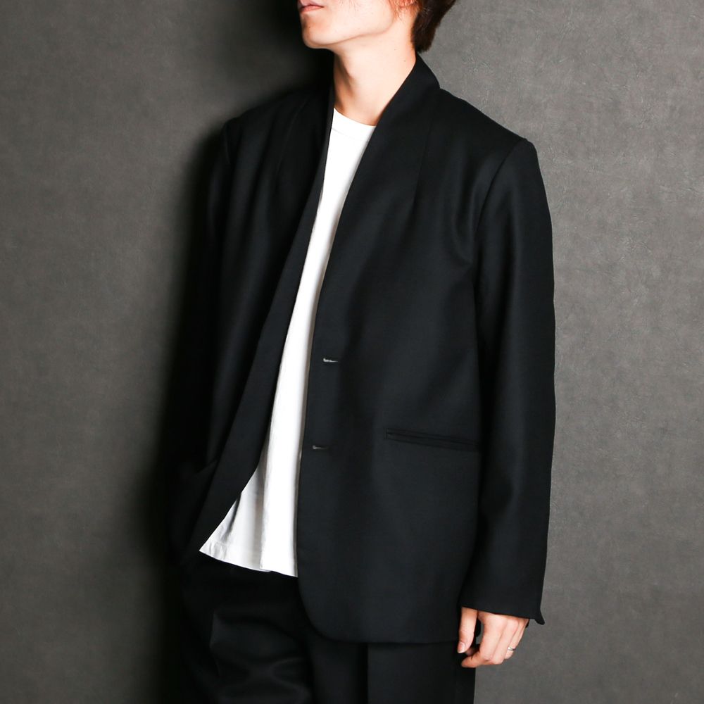 VICTIM - NO COLLAR JACKET / ノーカラー テーラードジャケット / VTM