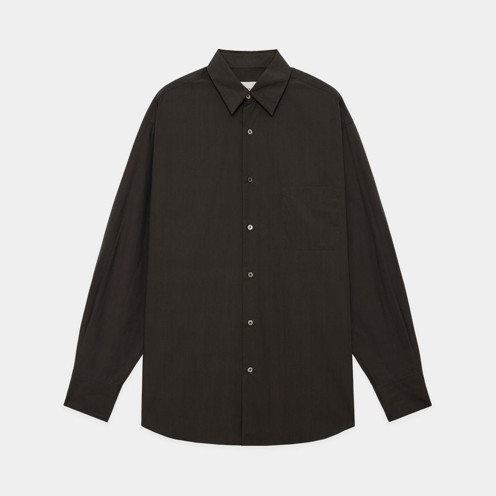 MARKAWARE - COMFORT FIT SHIRT - BLACK / オーガニックGIZA80/1タイプ