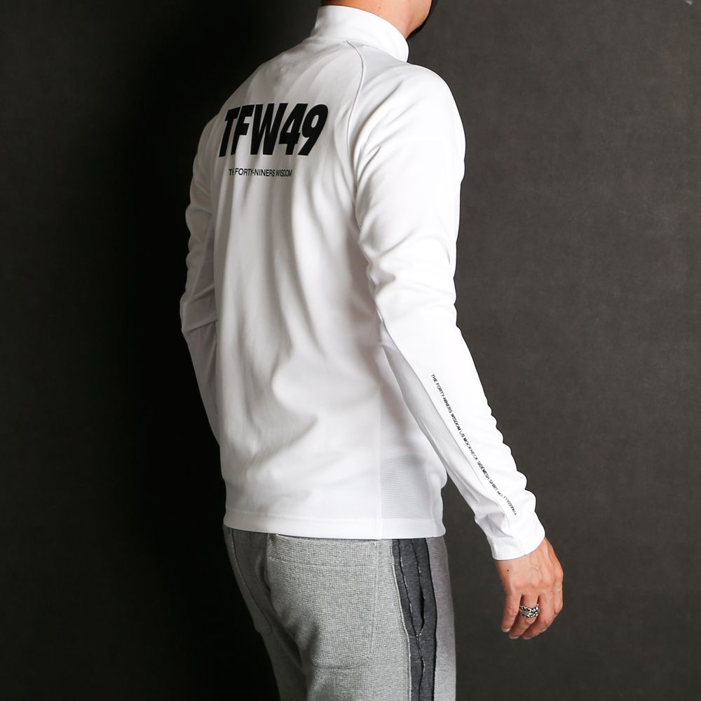 TFW49 - L/S MOCKNECK SIDE MESH T / モックネック サイドメッシュT