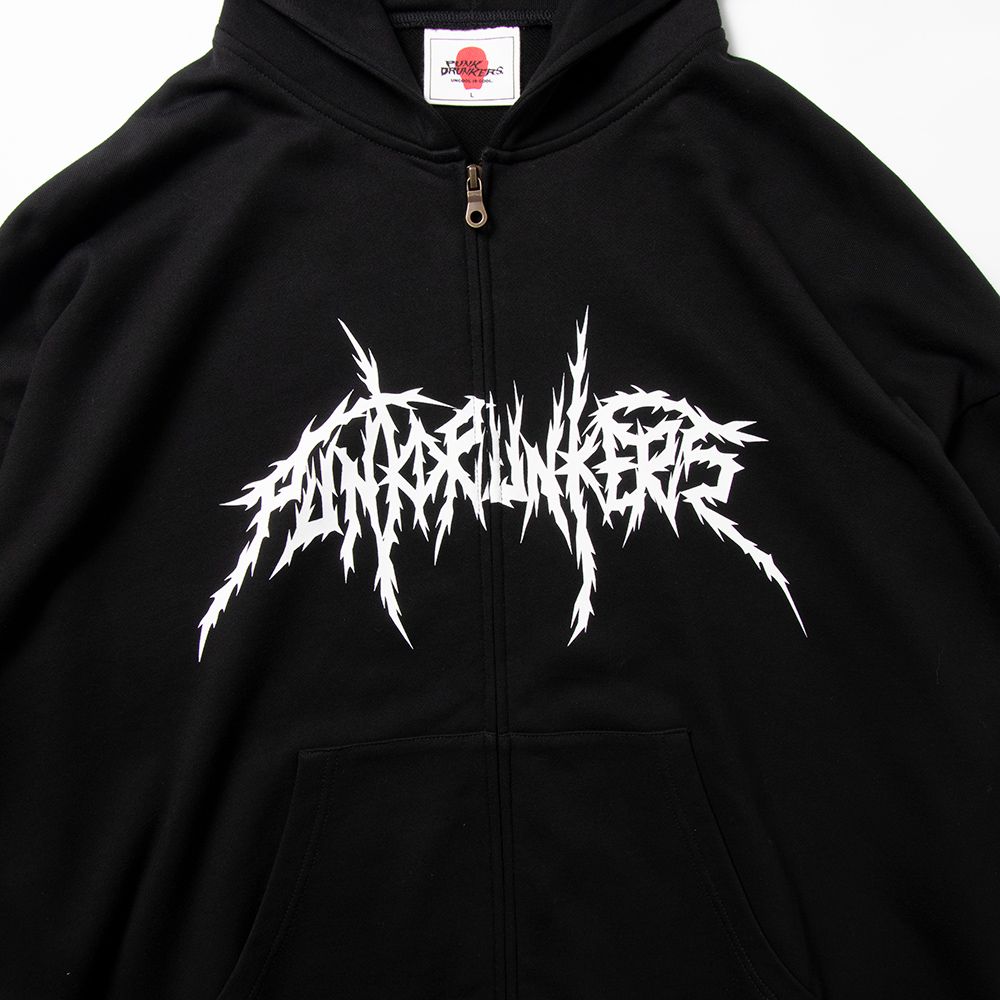 PUNK DRUNKERS - トゲトゲZIPパーカ | DOLL