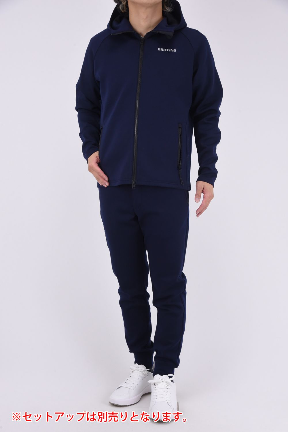 人気商品！BRIEFING ブリーフィング 3Dロゴパーカー ネイビー M 人気