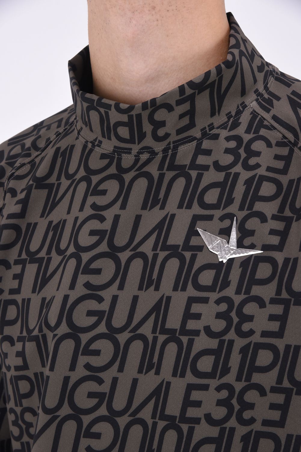 1PIU1UGUALE3 GOLF - 1PIU1UGUALE3 DI FULL LOGO MOCK / 113総柄ロゴ