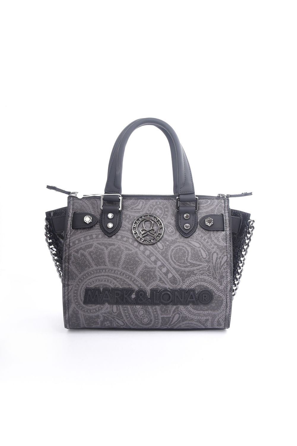 MARK&LONA - MIRAGE PAISLEY CART TOTE / ペイズリーパターン 異素材