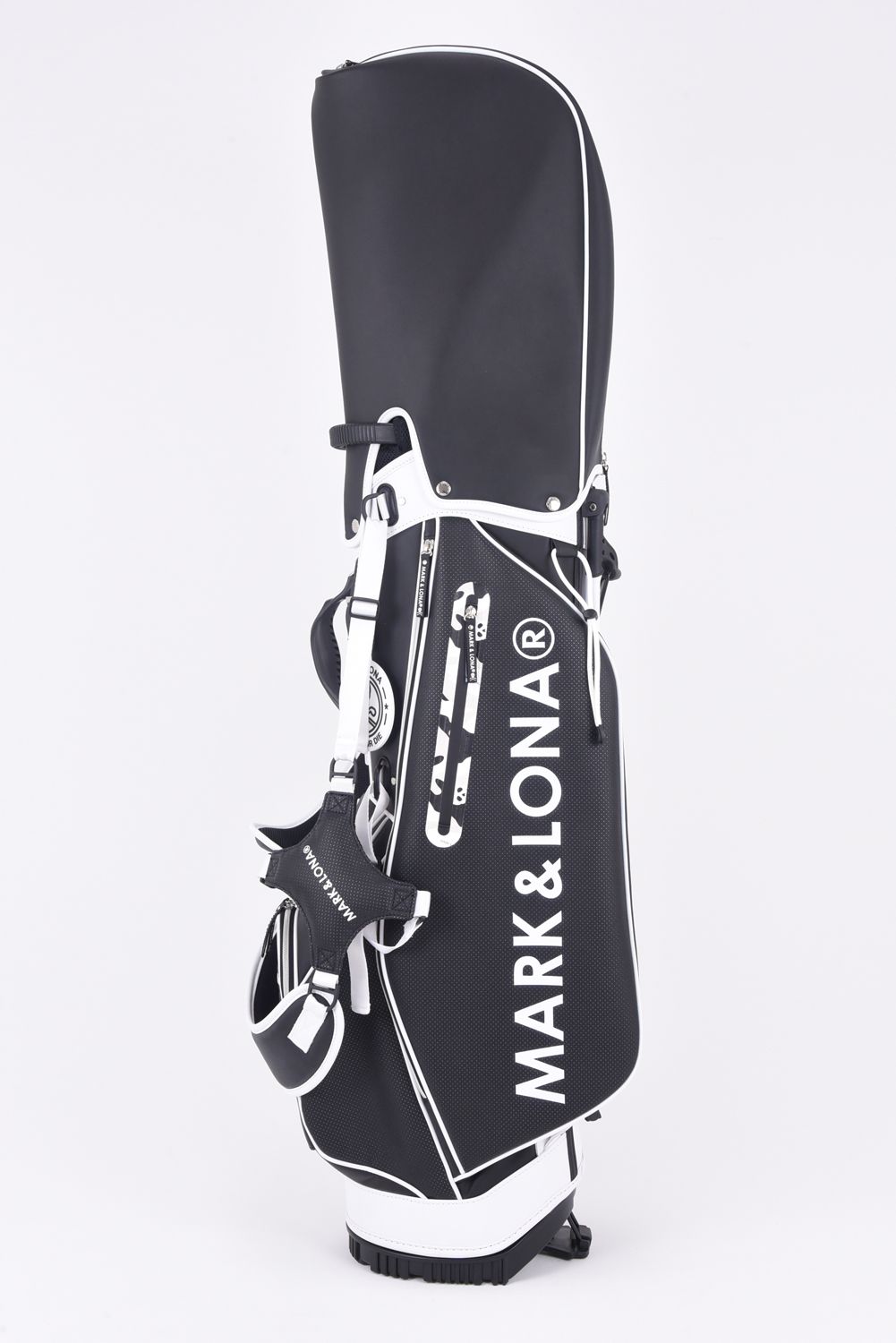 マークアンドロナ ゴルフキャディバッグ ホワイトカムフラージュ MARK