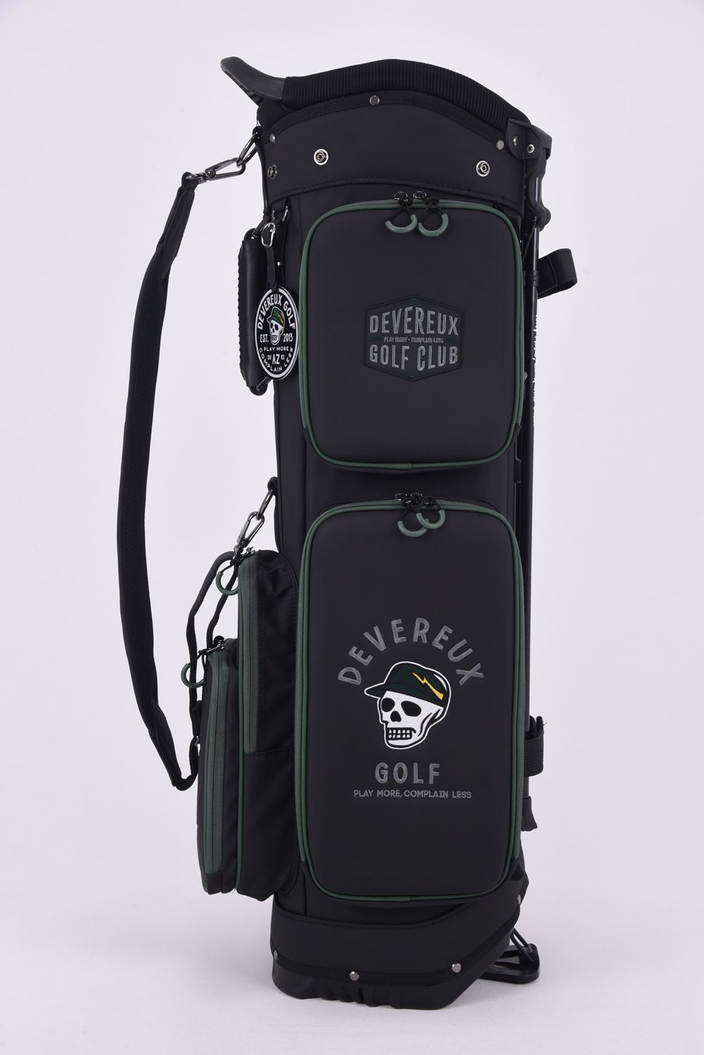 V twelve ブラックゴルフバッグ 極美品‼️ V TWELVE v12 ゴルフ