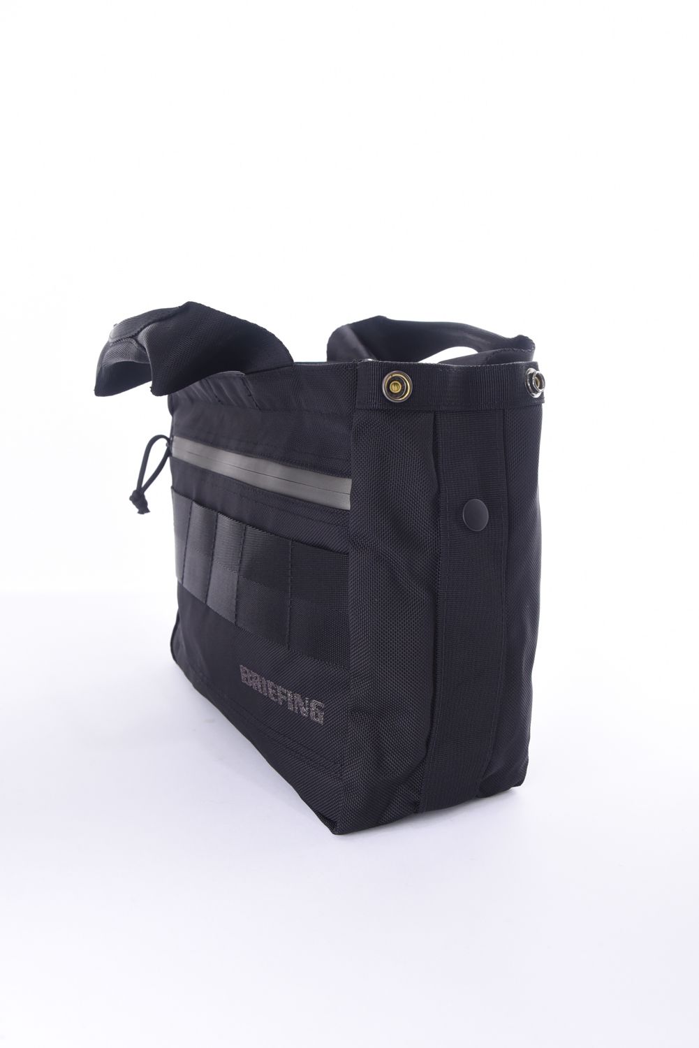 BRIEFING - CART TOTE METALLIC / メタリック カートバッグ (ブラック