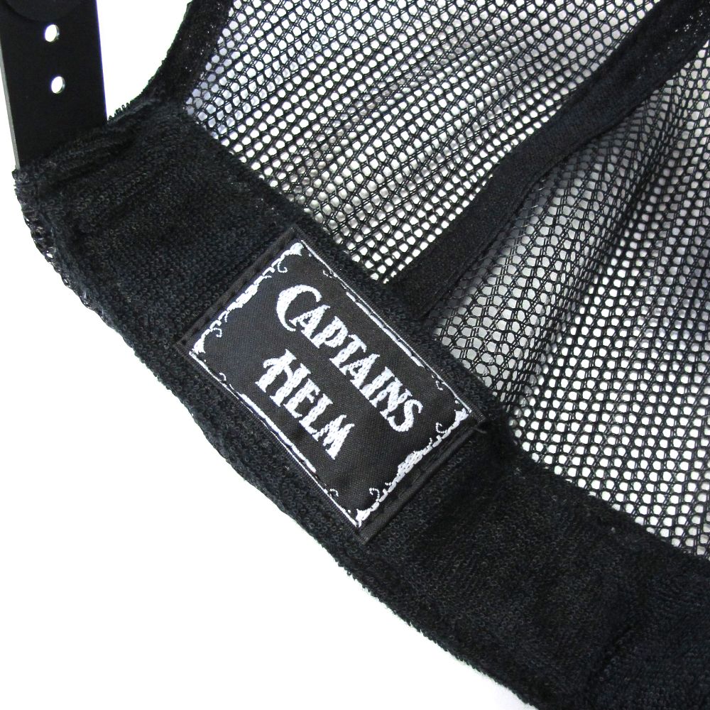 CAPTAINS HELM - × CHALLENGER BUILT IN JP MESH CAP (BLACK