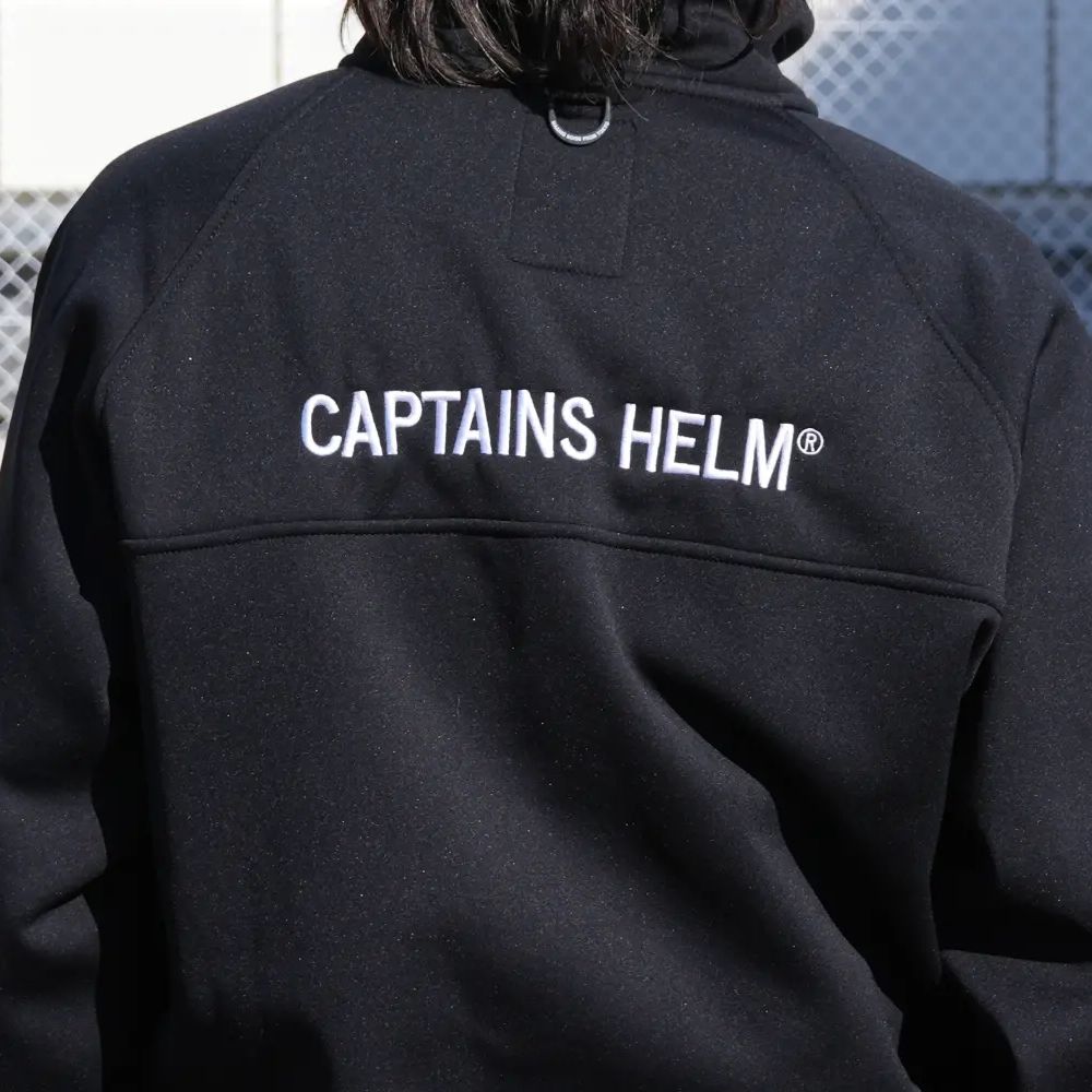 Captains Helm Golf 防寒中綿 セットアップ ブラック L Captains Helm