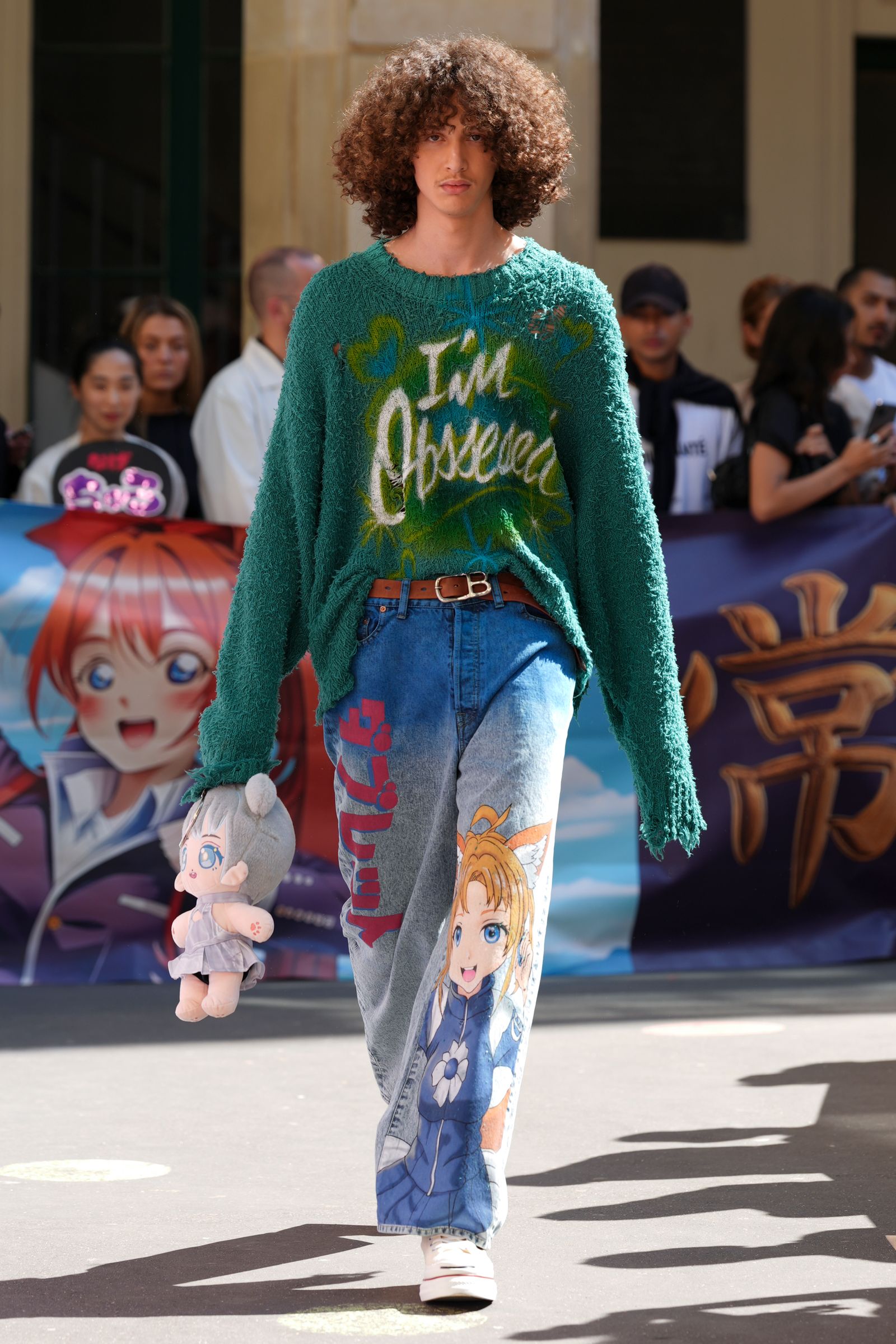 doublet - doublet 25SS AIRBRUSH RECYCLED COTTON PULLOVER