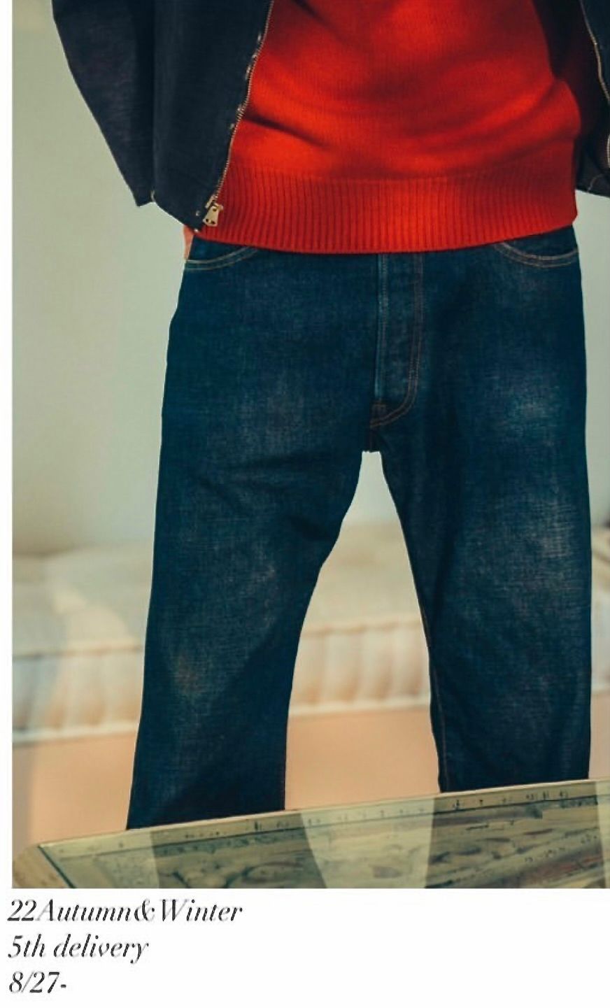 A.PRESSE - アプレッセ22FWデニム Washed Denim Pants E(22AAP-04-10H