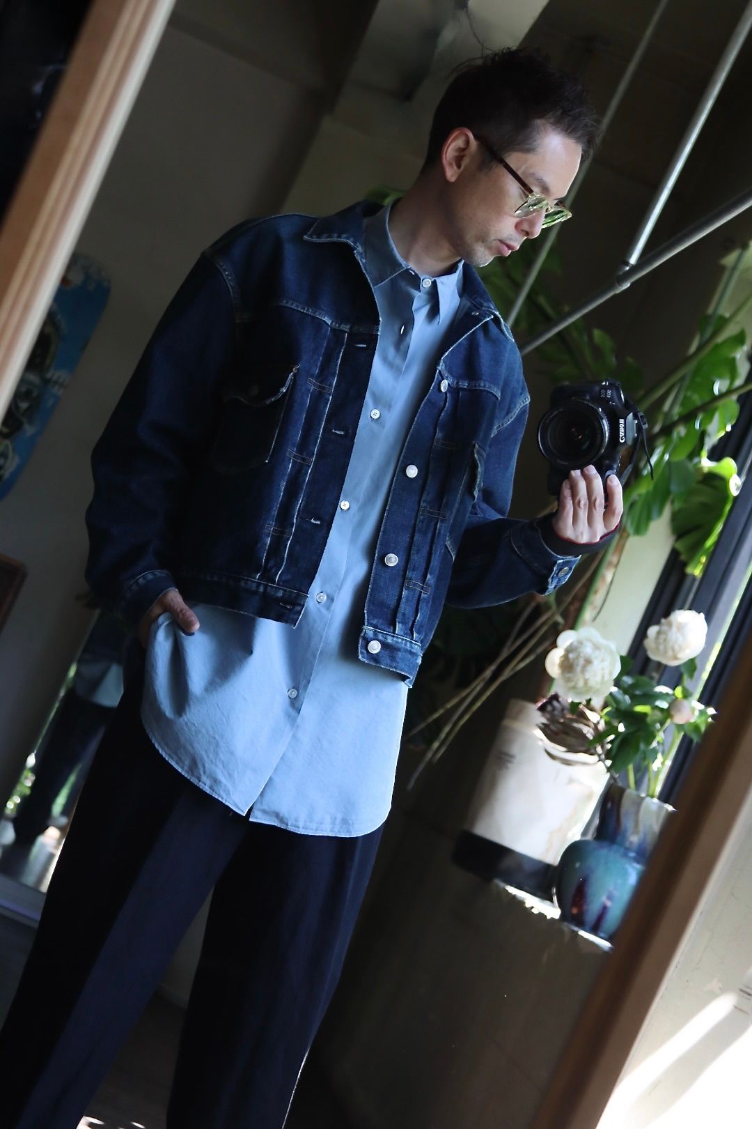 A.PRESSE Regular Collar Shirtスタイル2023.5.25. | 3319 | MARK