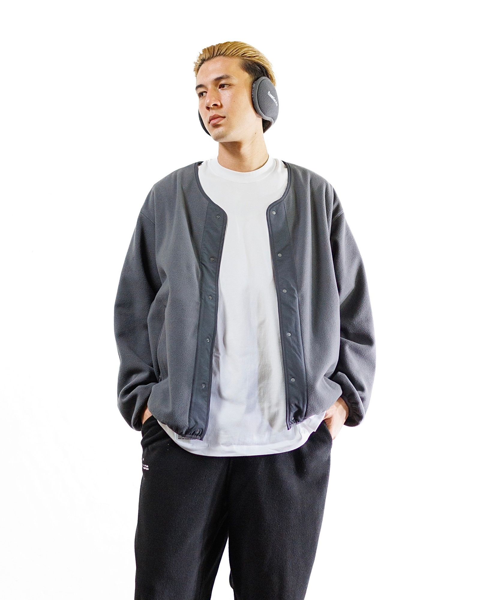 FreshService - フレッシュサービス SYNTHETIC FLEECE CARDIGAN(FSC243