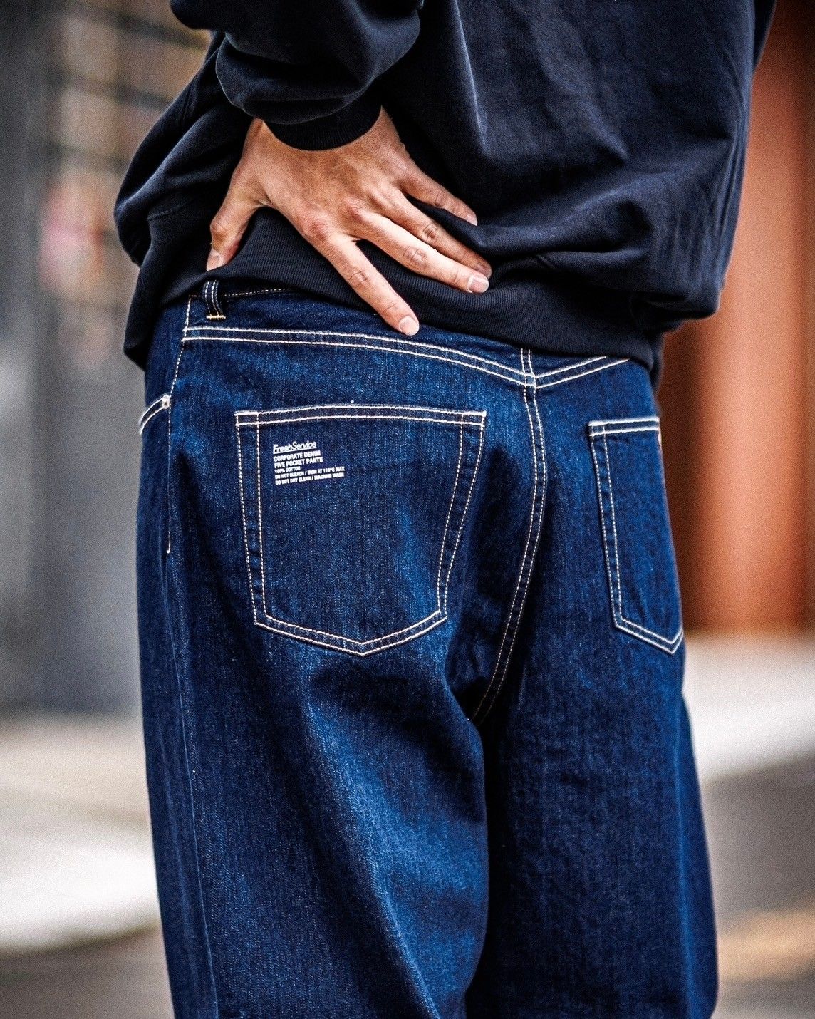 FreshService - フレッシュサービス CORPORATE DENIM FIVE POCKET
