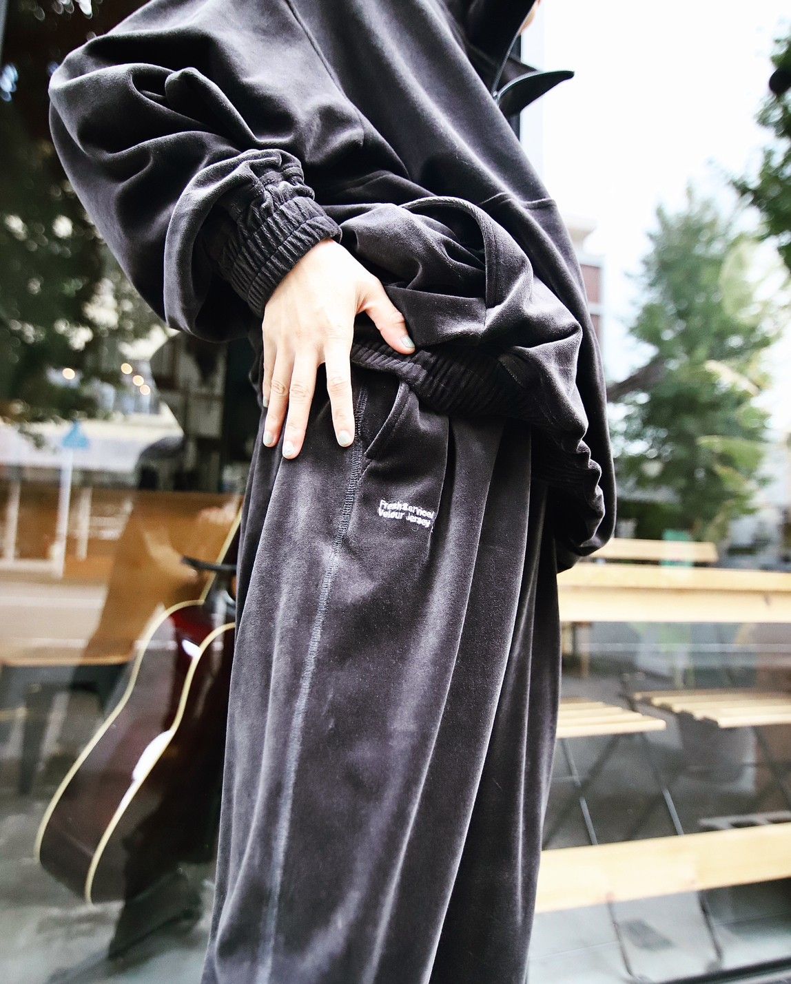 FreshService 新作VELOUR JERSEY PULLOVER セットアップstyle.2023.10