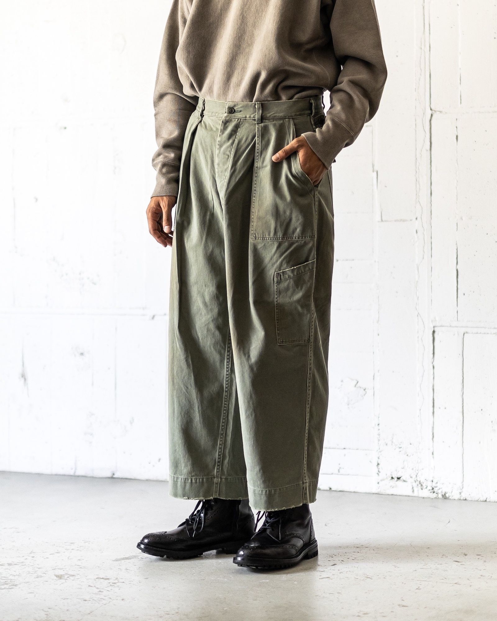 A.PRESSE - アプレッセ 2025 STYLE2 Vintage USAF Hemmed Bottoms