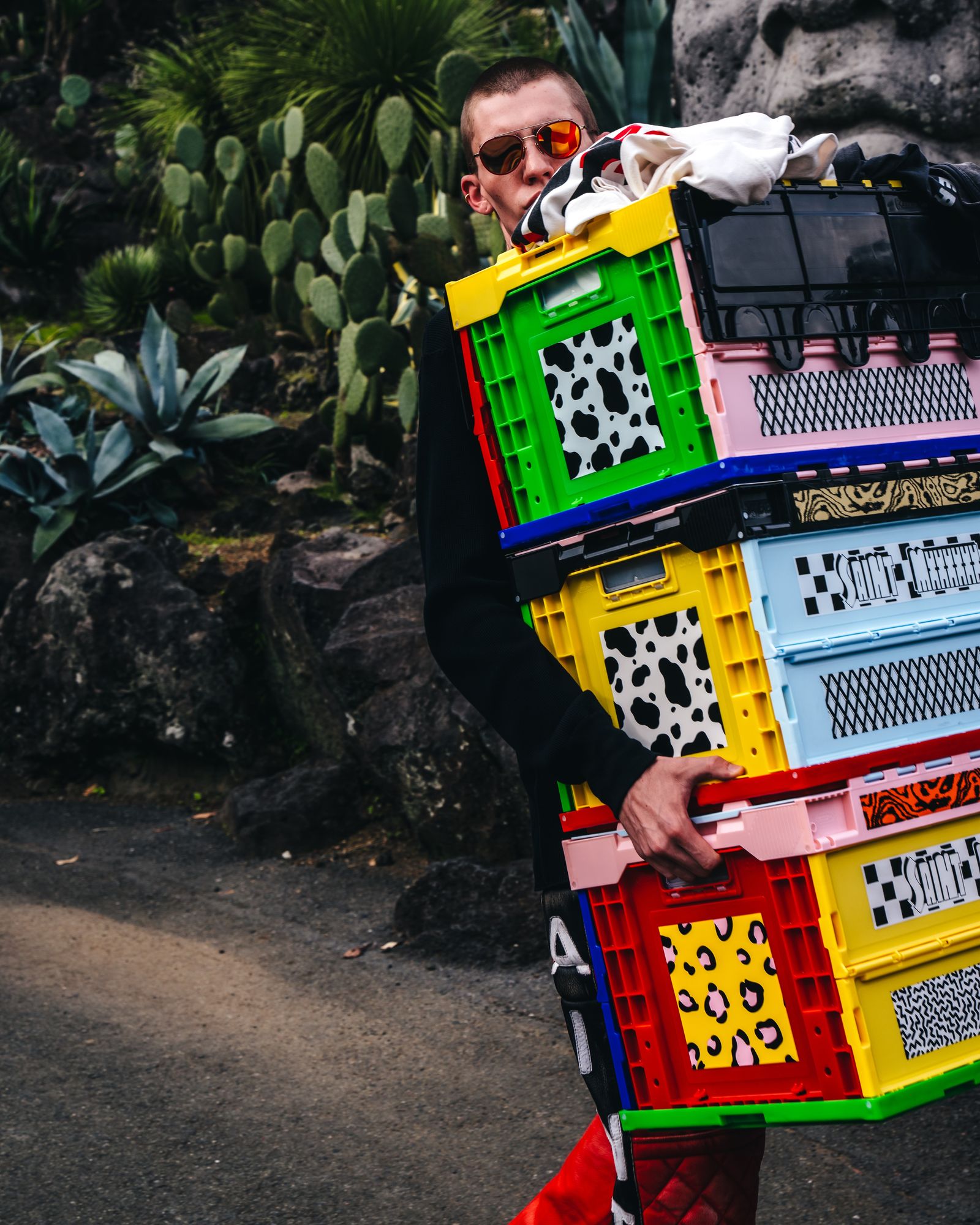 SAINT M×××××× - セントマイケル 1unit BOX(SM-HR8-0000-085)RED☆再