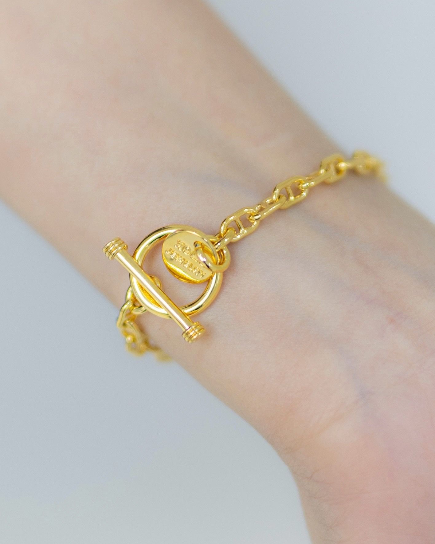 XOLO - XOLO JEWELRY ショロジュエリー / Solid Anchor Link Bracelet