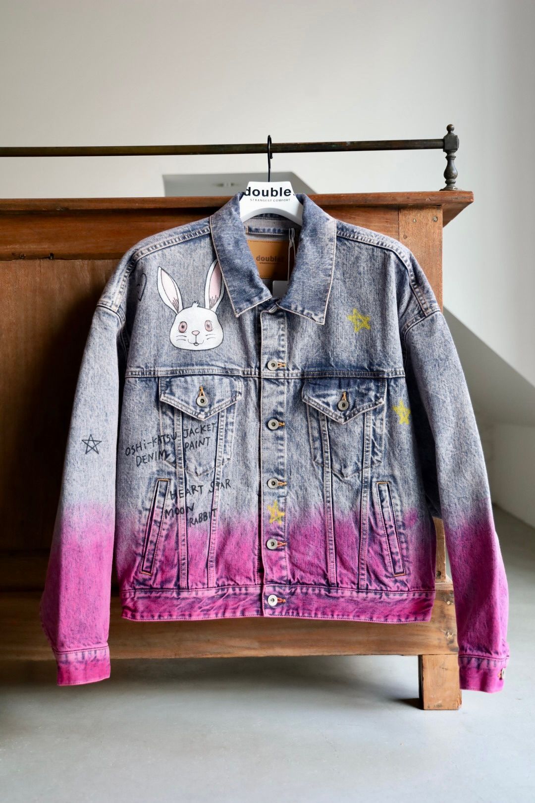 doublet - doublet 25SS ANIME HAND-PAINTING DENIM JACKET