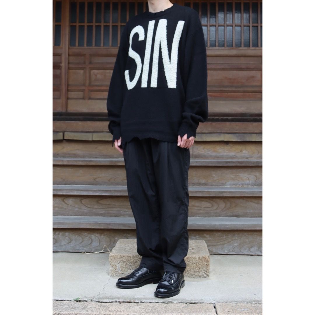 SAINT M×××××× WOOL SWTER SIN(SM-S21-0000-039)BLACK style | 1929 | MARK