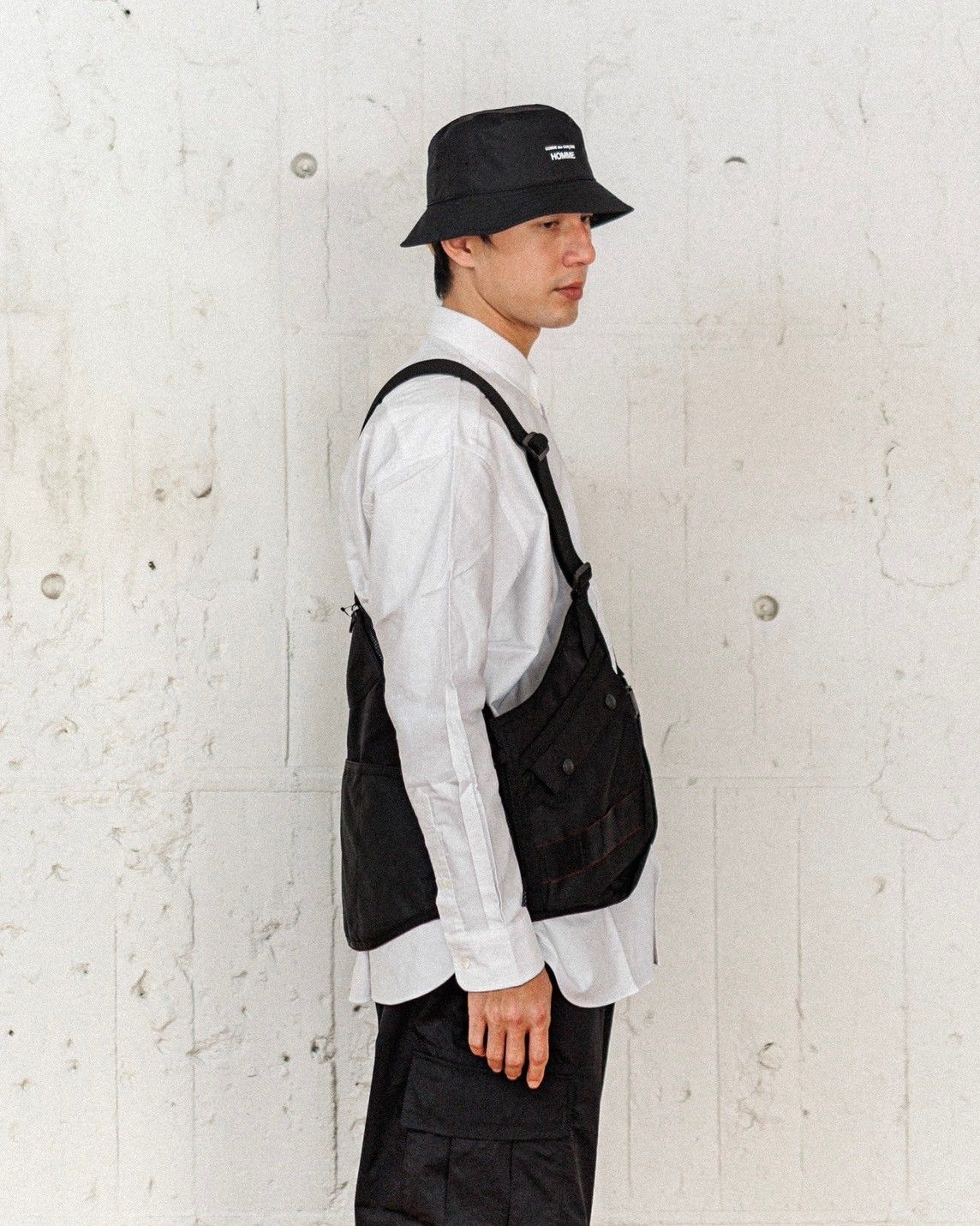 COMME des GARCONS HOMME BRIEFINGコラボベスト スタイル 2月8日(土