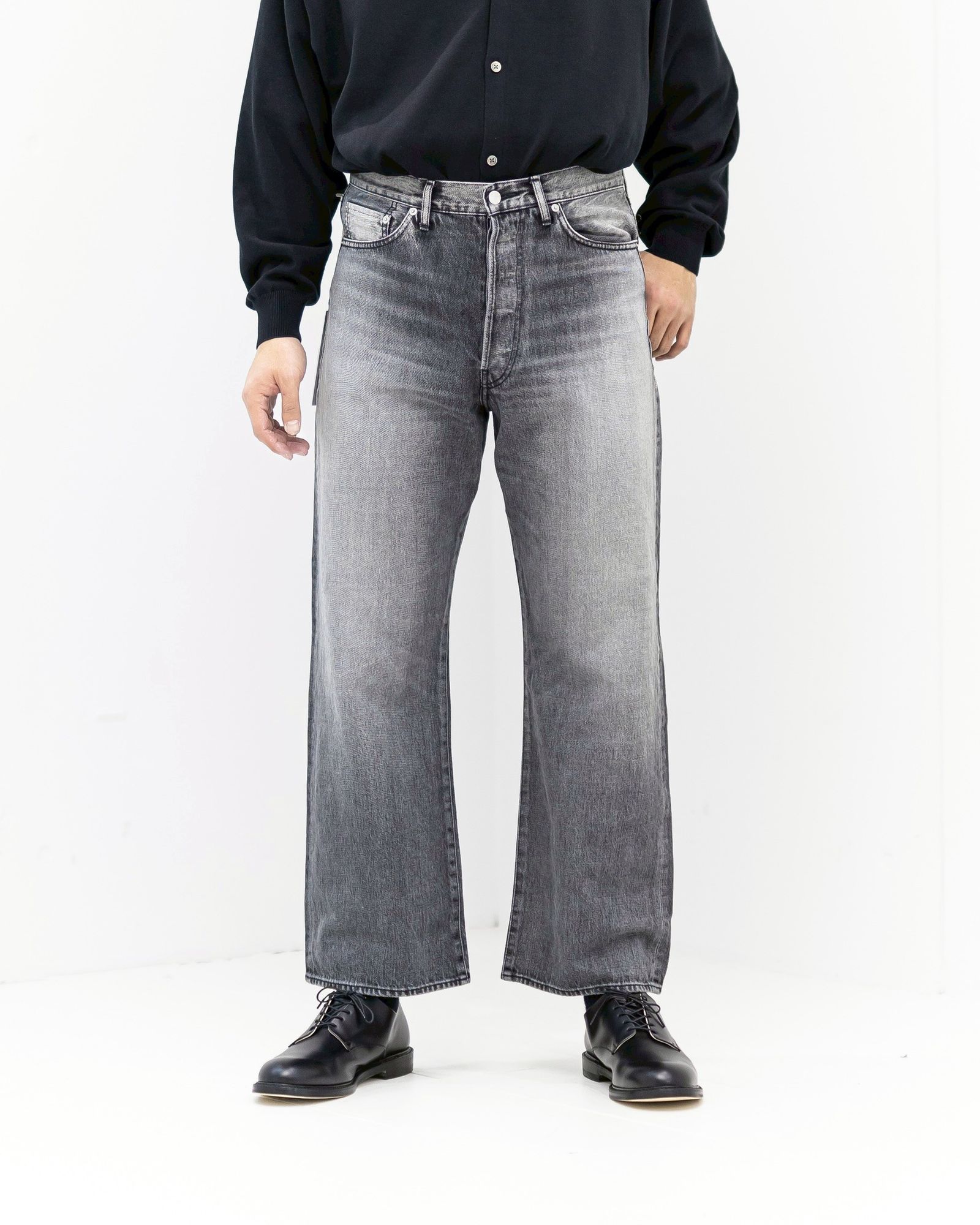 Graphpaper - グラフペーパー Selvage Denim Five Pocket wide