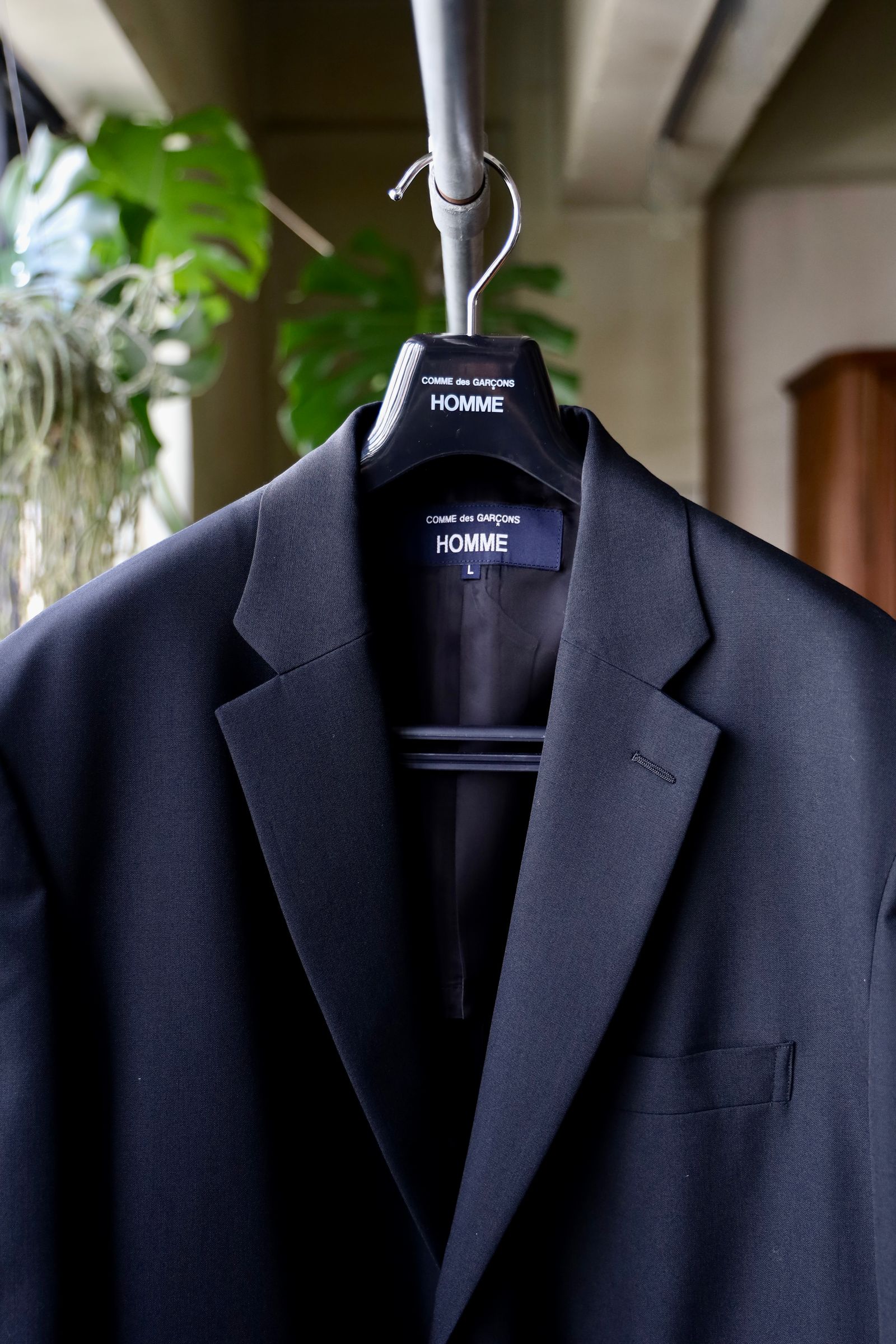 COMME des GARCONS HOMME - コムデギャルソンオム25SS ウールギャバ2B