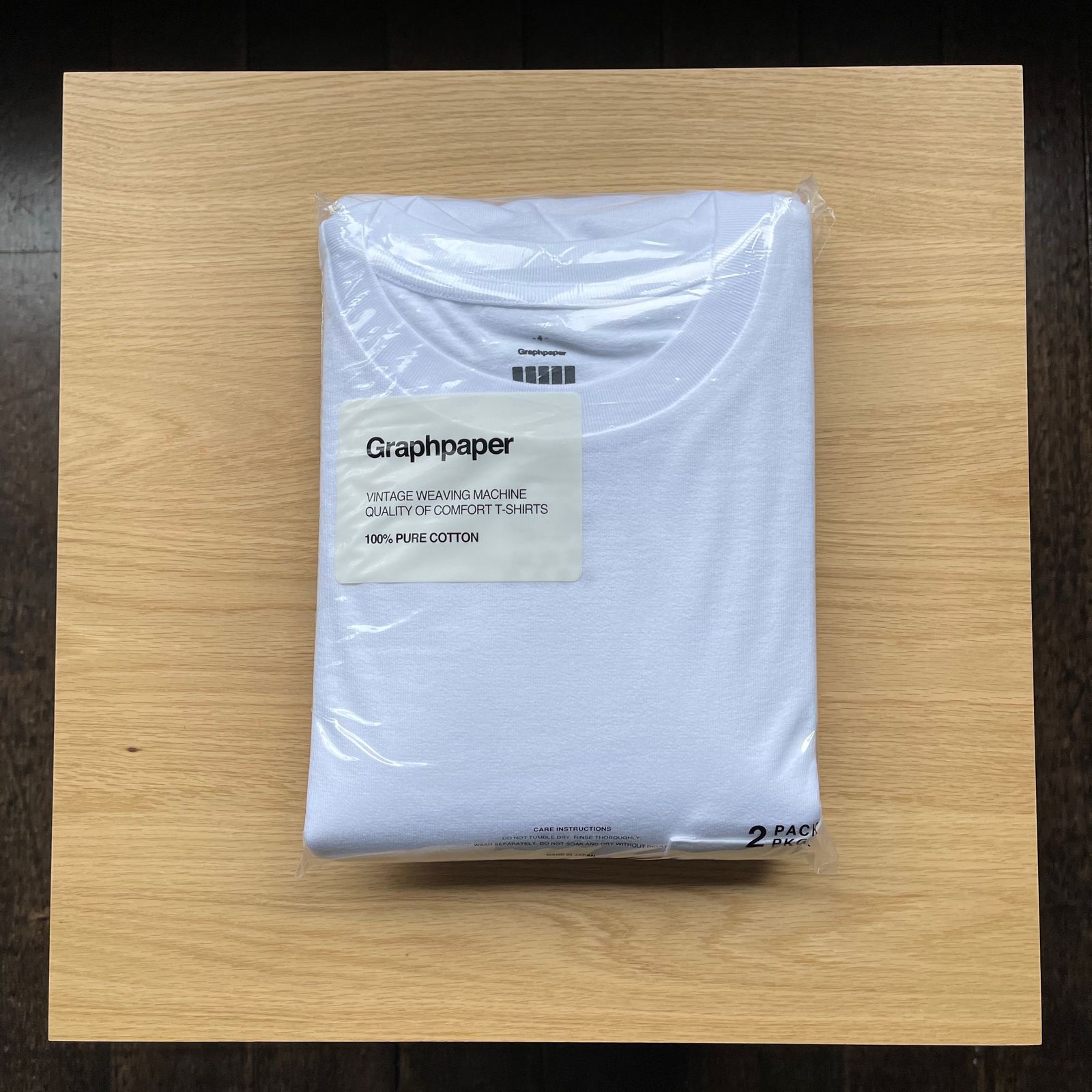 Graphpaper - グラフペーパー パックTシャツ 2-Pack S/S Pocket Tee