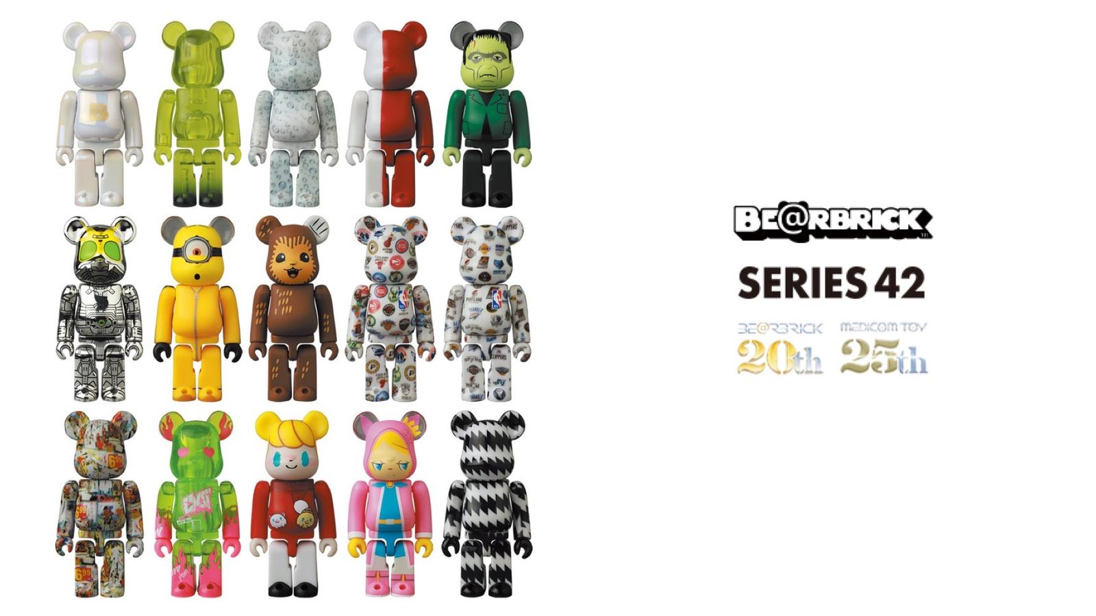 BE@RBRICK SERIES 42 7月31日(土)発売 | MARK