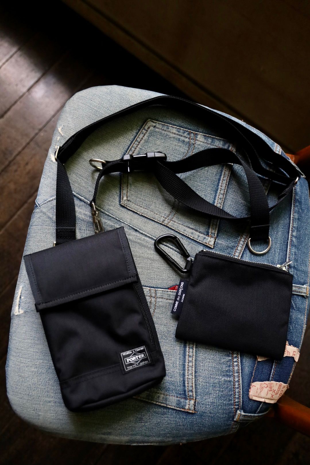 comme des garcons × PORTER CdGH ボディバッグ 【公式通販】